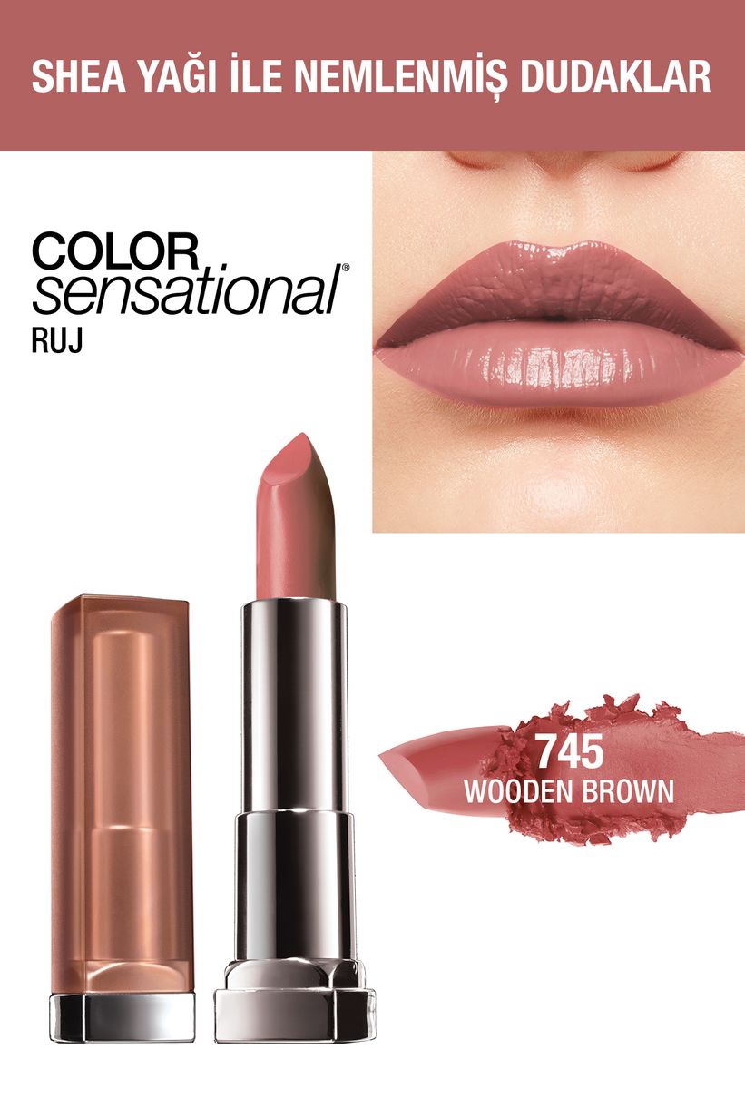 Maybelline Color Sensational 745 Wooden Brown