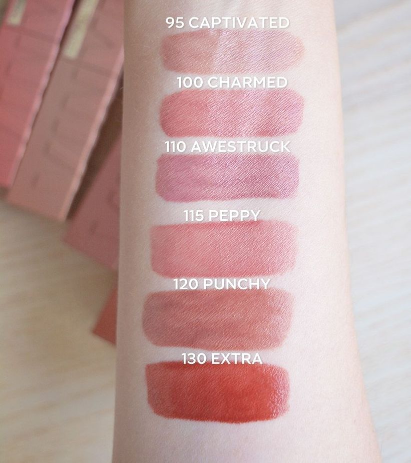 Maybelline Vinyl Ink Rujlar Nude Shock Serisi Renkleri