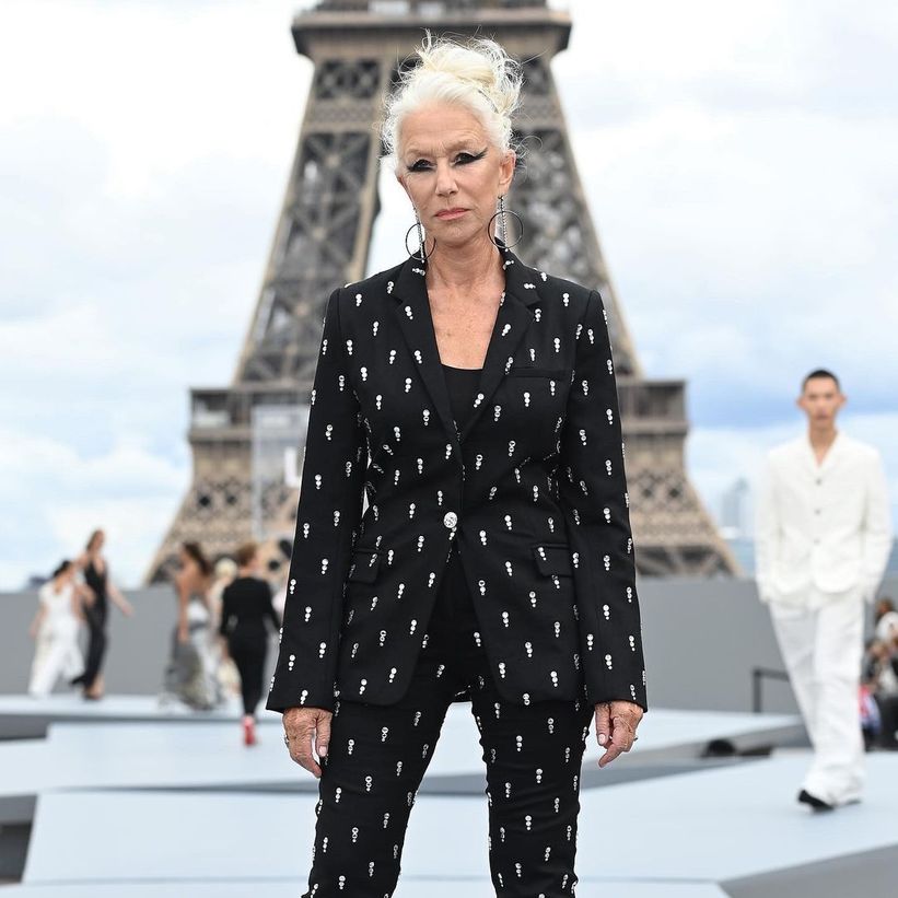 Helen Mirren’in Paris Fashion Week Makyajı