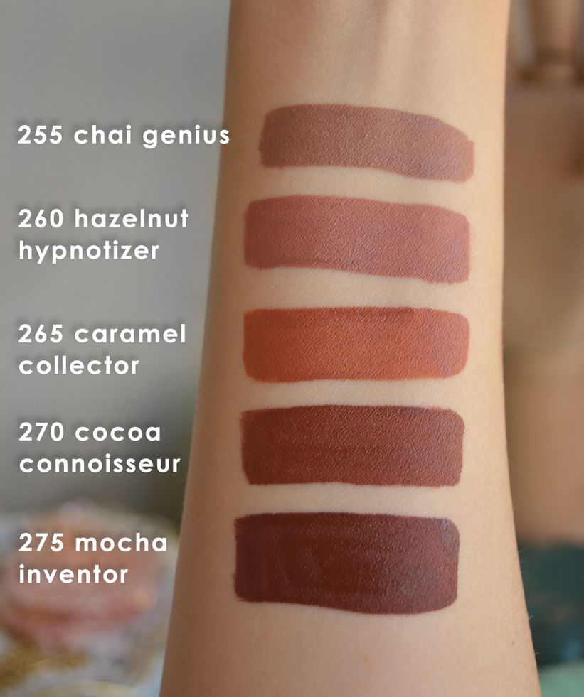 maybelline super stay matte ink coffee edition renkleri