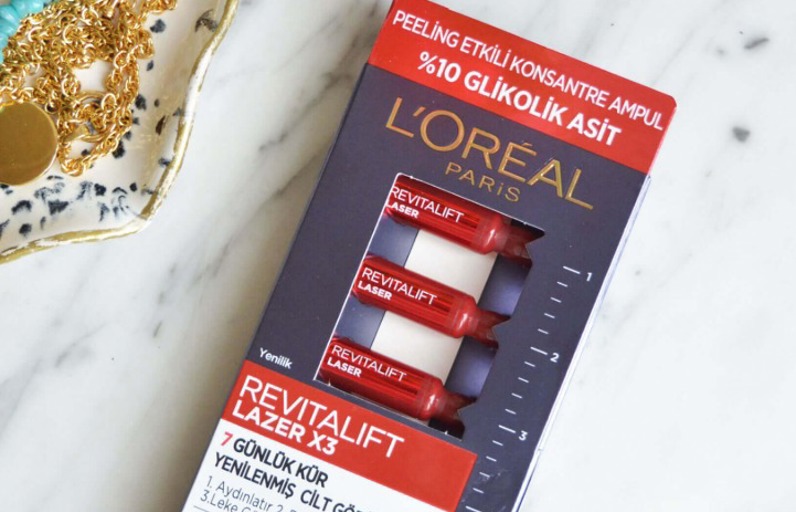 Deniyoruz: L'Oréal Paris Revitalift Lazer X3 7 Günlük Kür