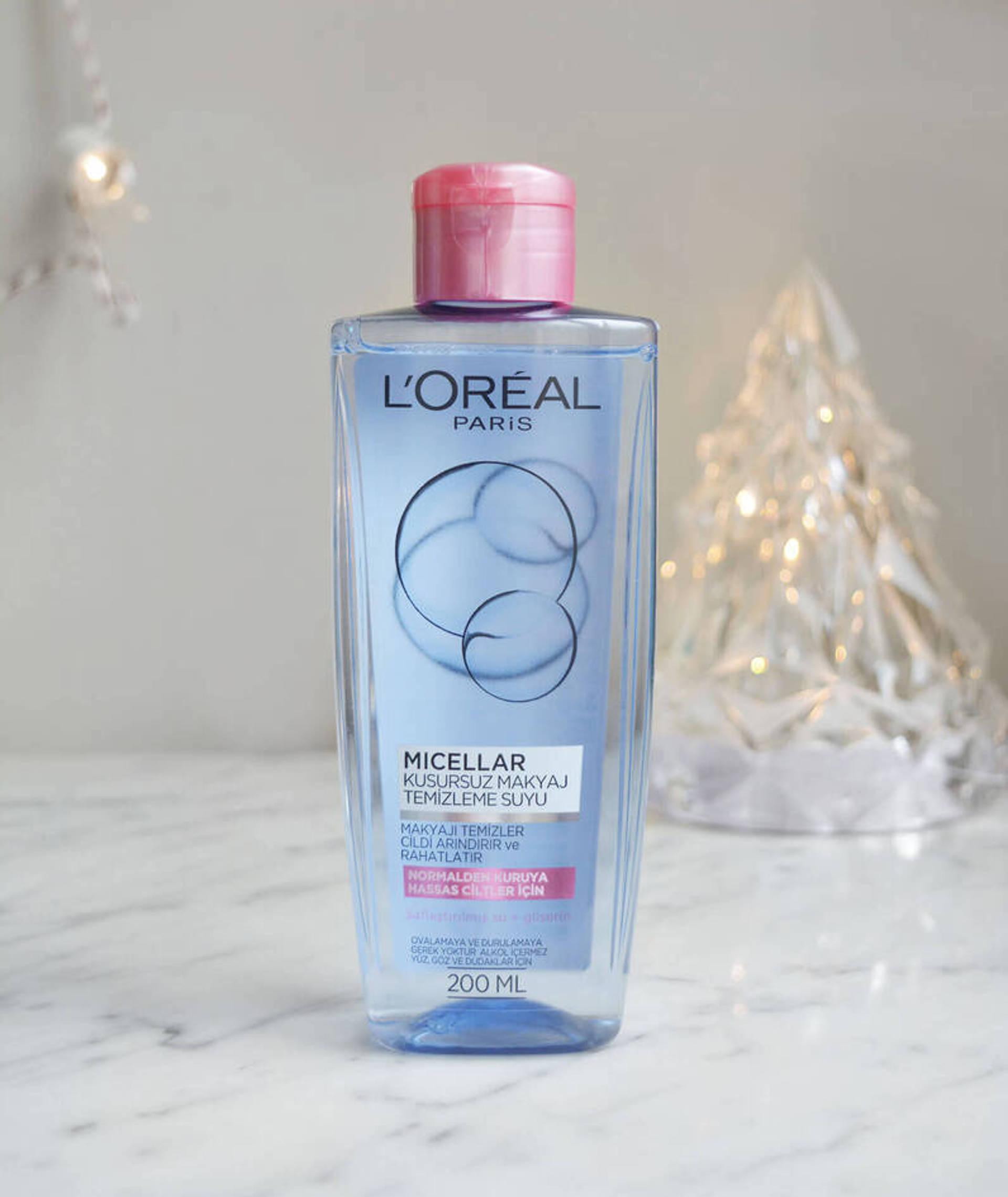 L’Oréal Paris Micellar Kusursuz Makyaj Temizleme Suyu Normalden Kuruya Hassas Ciltler
