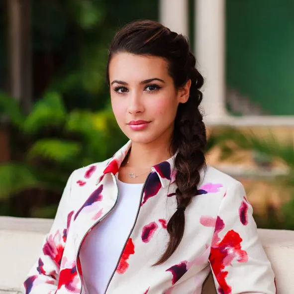  Bohem Yan Örgülü Saç Modeli