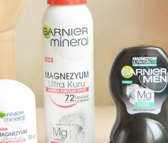 Deniyoruz: Garnier Magnezyum Ultra Kuru Deodorant