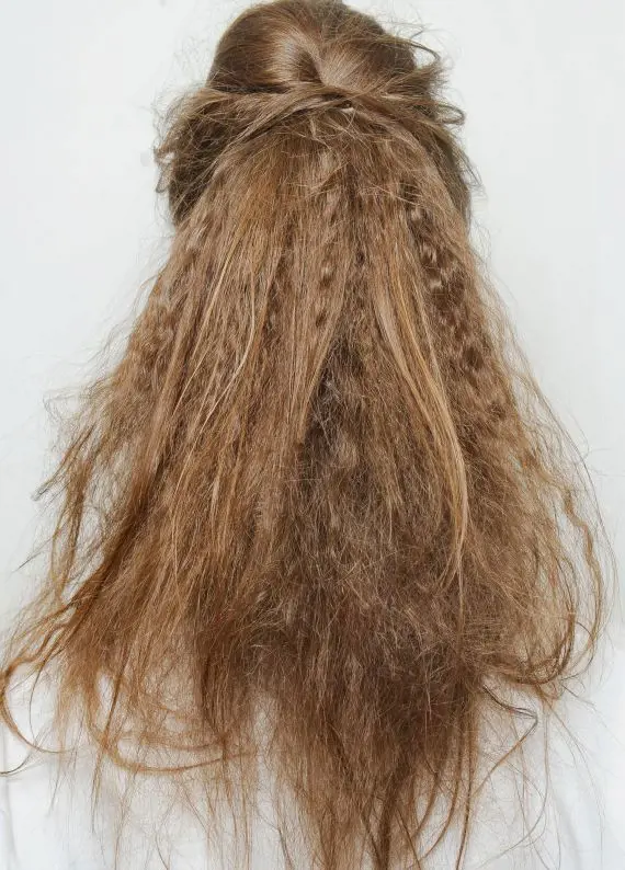 7. Saç Tostu (Crimped Hair)