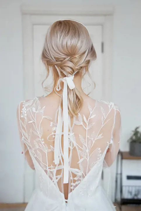 Kır Düğünü Saç Modelleri 14