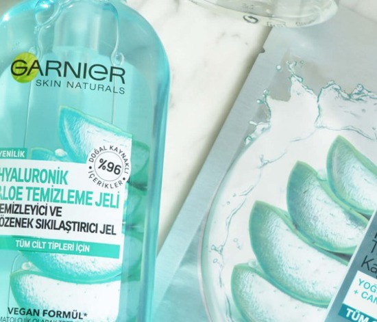 Deniyoruz: Garnier Hyaluronik Aloe Serisi