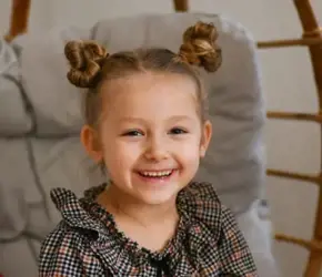 Kız Çocuk Topuz Modelleri