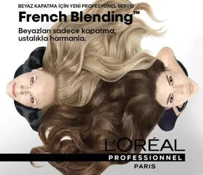 French Blending Nedir: Beyaz Saçlar için Yeni Nesil Renklendirme Servisi